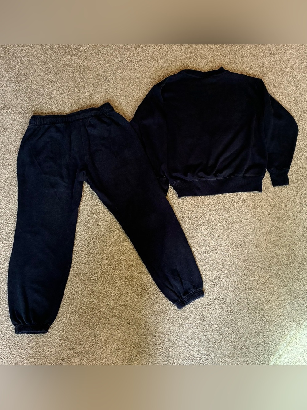Peanuts Halloween Sweats Outfit Set S Sweatshirt & Joggers Snoopy Trick or Treat - Picture 12 of 12